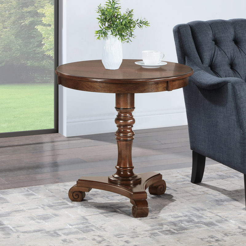 Shipe End Table, Oak Wood