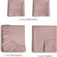 Ensemble de draps de qualité supérieure, doux et infroissables - Ensemble de draps de luxe ultra doux et de qualité supérieure-127309045-127309072