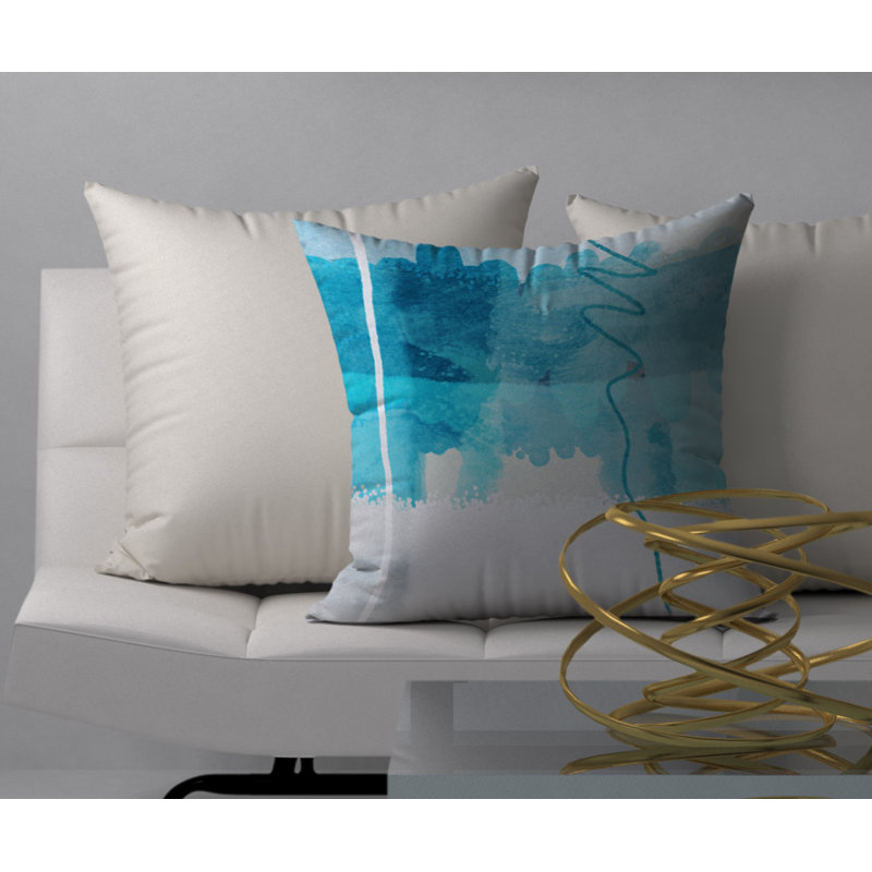 Repose-pieds carré Coussin décoratif, 24 po x 24 po