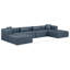 Canapé modulaire en cuir 6 pièces Vegan-94884325