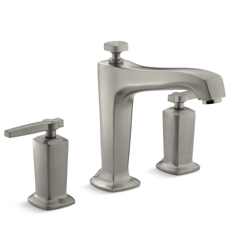 Robinet pour salle de bain Margaux, Nickel brossé éclatant