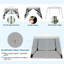Britte 3m x 3m Metal Pop-Up Canopy-1865159588