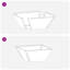Garden Planter Decor Metal Trapezoidal Outdoor Modern Terrace Holder-1696949970