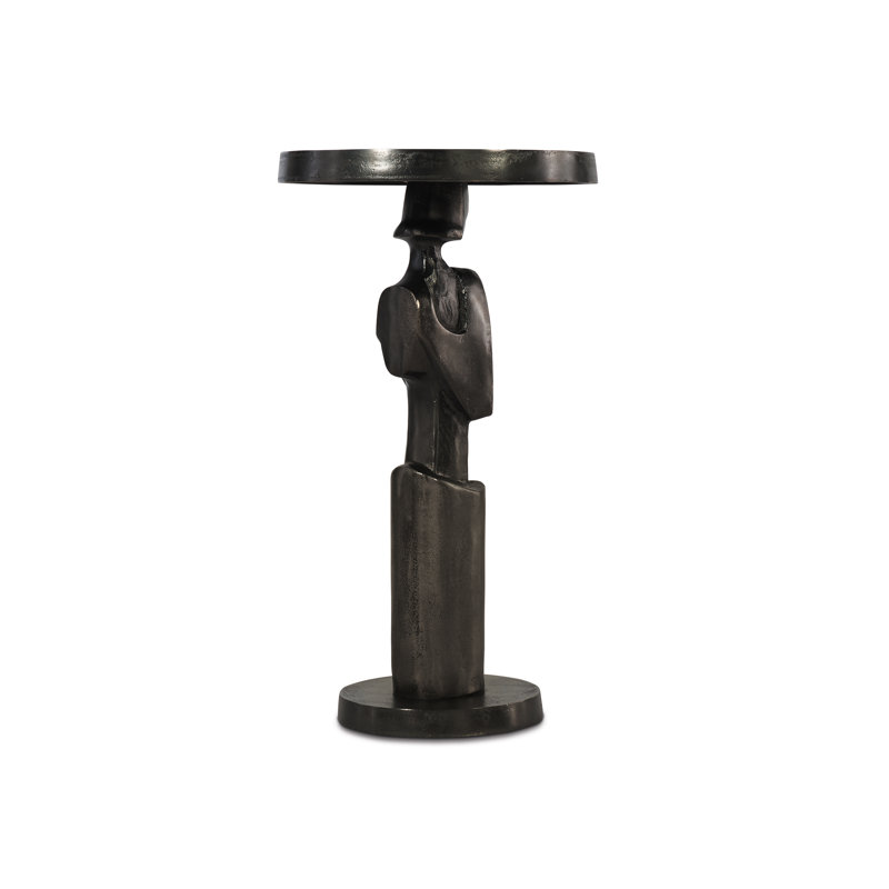 Vevo Pedestal End Table