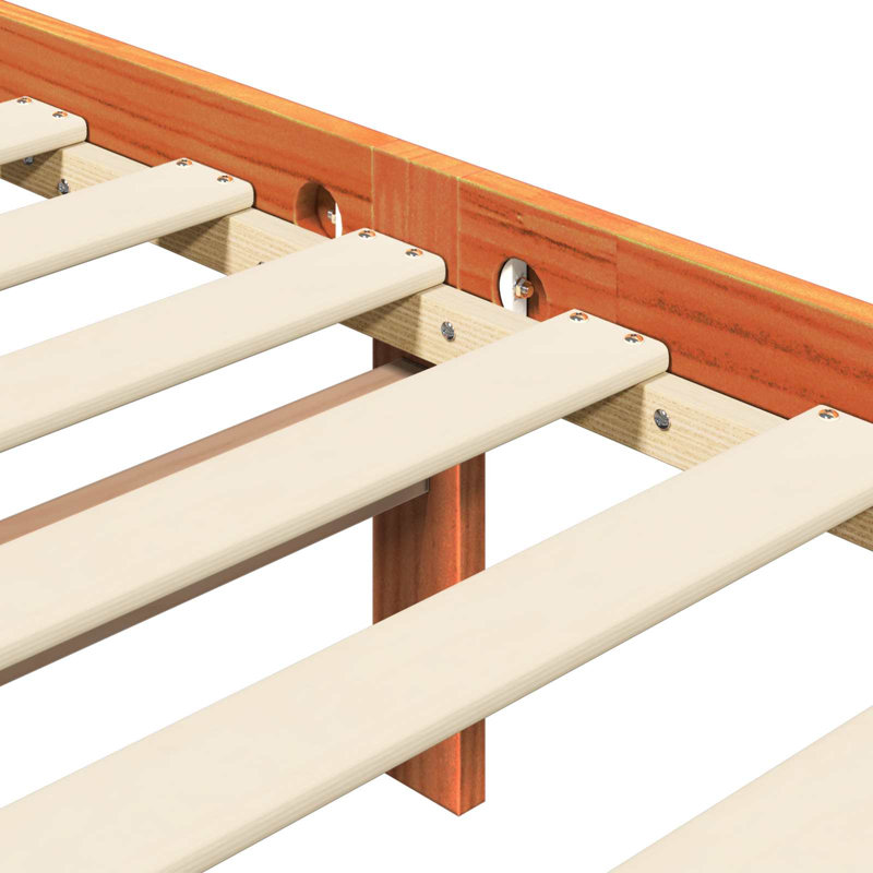 Solid Wood Bed Frame, Super King (6')