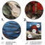 Red Beach House Wild Waves Full Moon I - impression d'art mural plage et océan-1528780862-1528780870