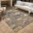 Machine Washable Indoor/Outdoor Chantille ACN2944 Floral Rug-277071969
