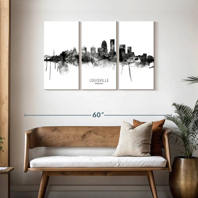 Louisville, Kentucky City Skyline III
