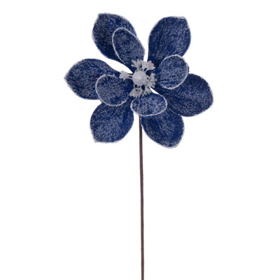 23" Magnolia Artificial Christmas Stem 3/Bag.