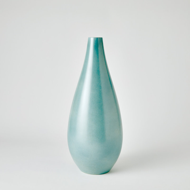 Handmade Ceramic Table Vase, 25.5" H x 11" W x 11" D