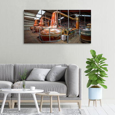 Brewhouse - No Frame Print on Canvas