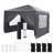 Canopy Commercial Canopy with Removable Sidewalls and Storage Bag for Patio Backyard Outdoor-122582753