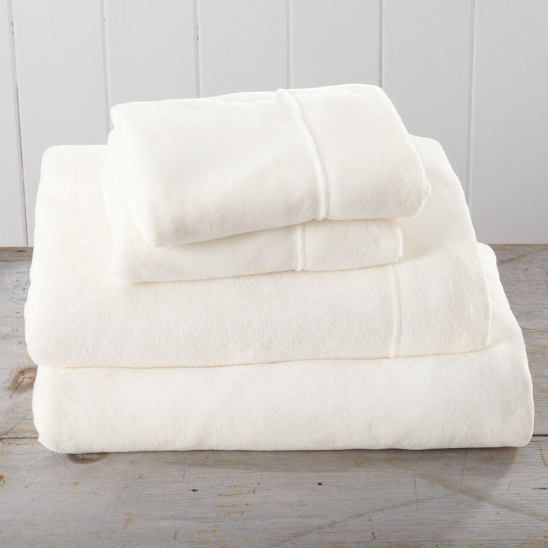 Ultra Soft Micro Plush Velvet Solid Sheet Sets, Queen, Off White