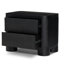 Shevall Nightstand-carved Black Mango