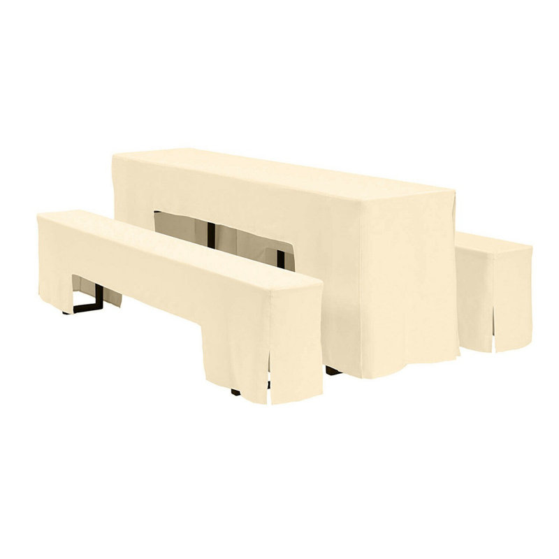 Ebrar Tablecloth, Ivory