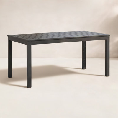 Dwyer 63" Extendable Patio Dining Table