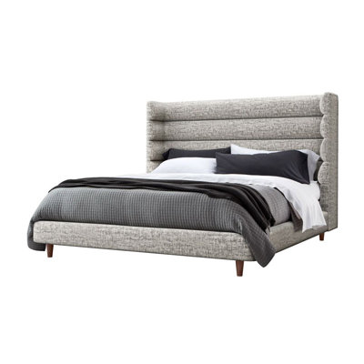 Ornette Upholstered Wingback Bed