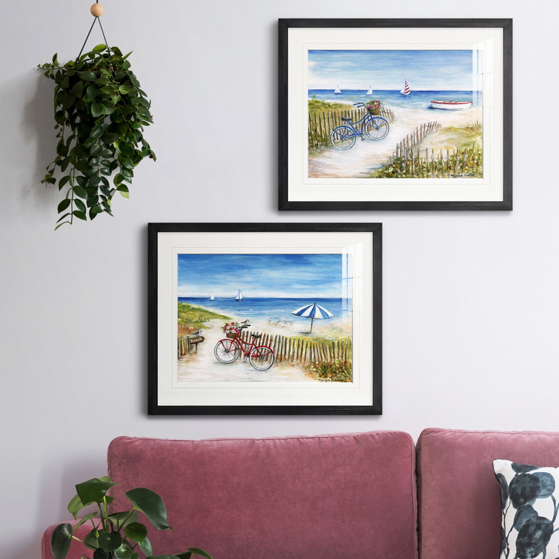 Reproduction de photo sur toile, Papier avec cadre noir, Blanc mat