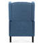 Fauteuil inclinable de 27,43 po de large en bleu avec mousse durable et contreplaqué-124603667