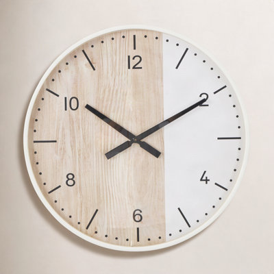 Nesrine Stainless Steel Wall Clock