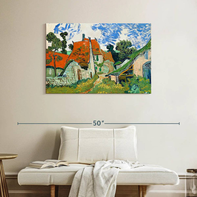Alvord Street à Auvers-Sur-Oise, H 26 po x l 39 po