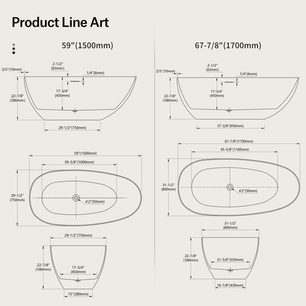 Dimensions du produit