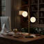 Lampe de table double globe-725746233