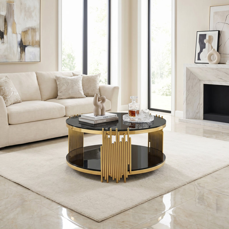 Coffee Table, Gold