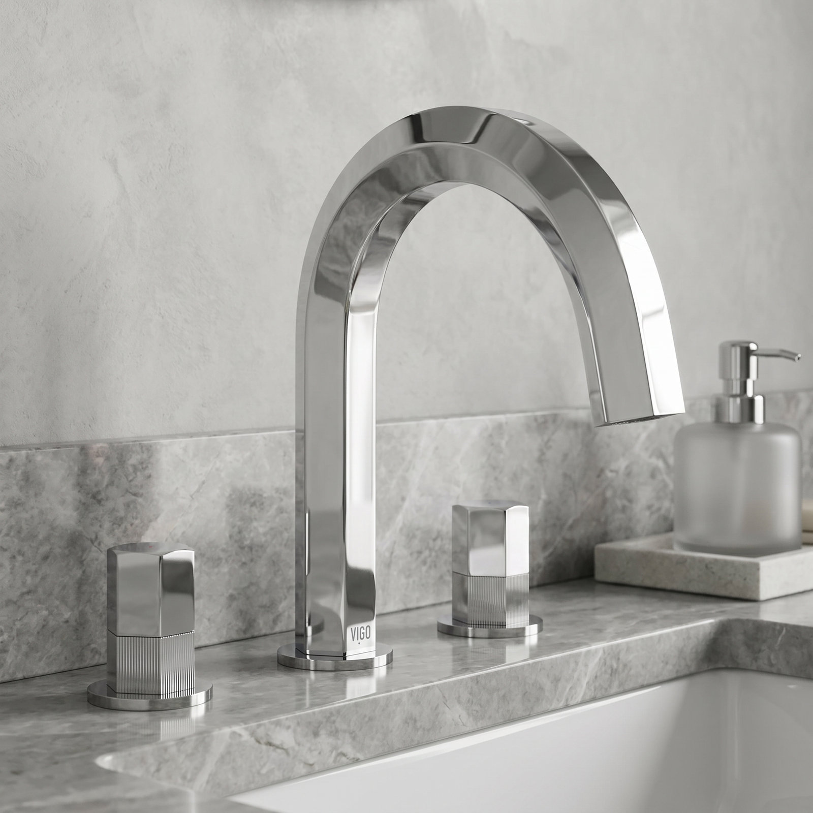 Hart Widespread Bathroom Faucet, Chrome