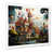 White Single Picture Framed