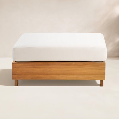 Witt Acacia Patio Ottoman