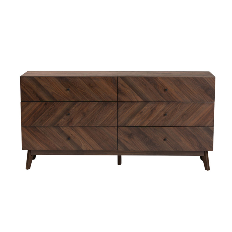 Commode double 6 tiroirs Meisha