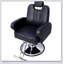 Fauteuil de coiffeur hydraulique robuste avec fonction d'inclinaison et siège plus large pour un confort et une durabilité ultimes dans les salons