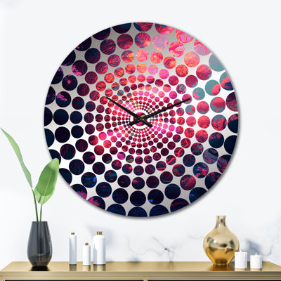 Nanci - Horloge murale fleurs