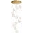 12-Light Modern Led Crystal Chandelier Silver-1831539631