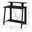 Bureau d'écriture avec tiroirs de rangement et base en métal robuste pour une efficacité de bureau à domicile moderne.-870361197