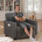 36.1" H x 33.7" W x 73.6" D 3-in-1 Convertible Sofa Bed Constructed with Durable Steel Wood and High-1570565404