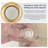 Brass Rim Push Button Doorbell