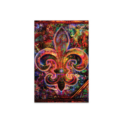 Fleur De Lis - Unframed Graphic Art