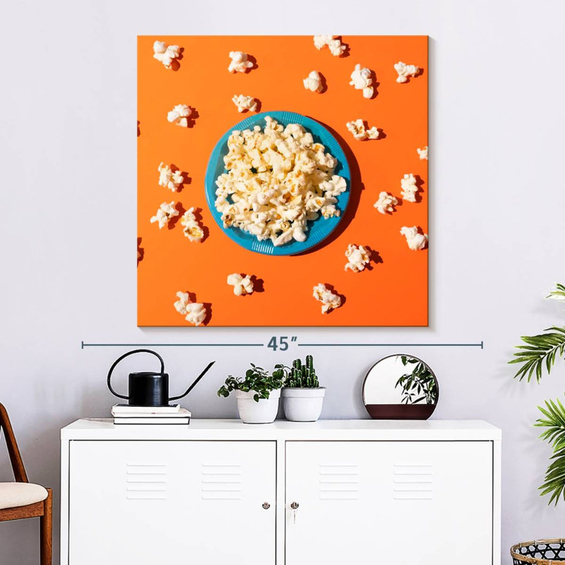 Yarlin Popcorn Plate, 33" H x 33" W