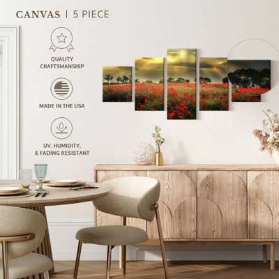 Scandinavian Poppy Field