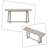 Modern minimalist wooden triangular table suitable for bedrooms, living rooms, corridors-336040384