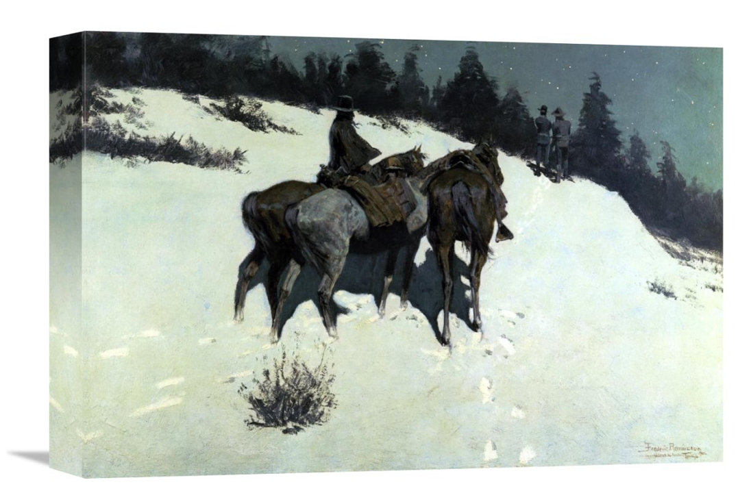 " A Reconnaissance " by Frederic Remington Global Gallery 