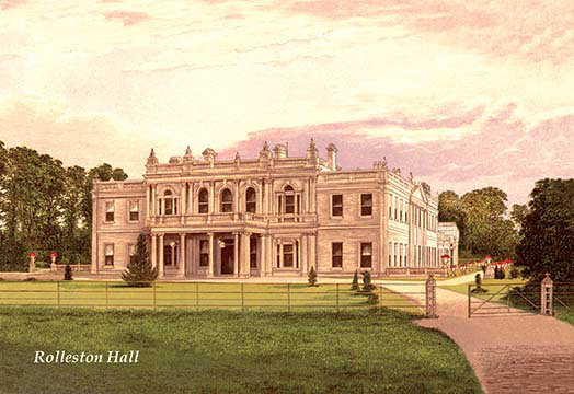 Rolleston Hall - Unframed Graphic Art