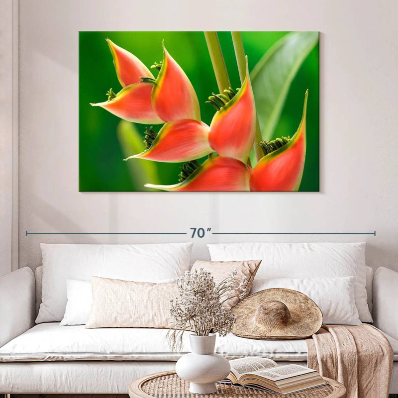 Fleur Harnek Heliconia, H 32 po x l 48 po