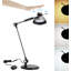 Lampe de table réglable en métal 24 po, lampe de table à intensité variable robuste