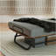 Lit pliant portatif avec matelas en mousse à mémoire de forme, structure en métal et roues verrouillables pour plus de confort et de commodité