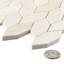Channing 1 in. x 2.5 in. Honeycomb Polished Stone Tile-50210663