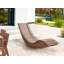 Deakin Acacia Single Chaise with Cushions-1012004480