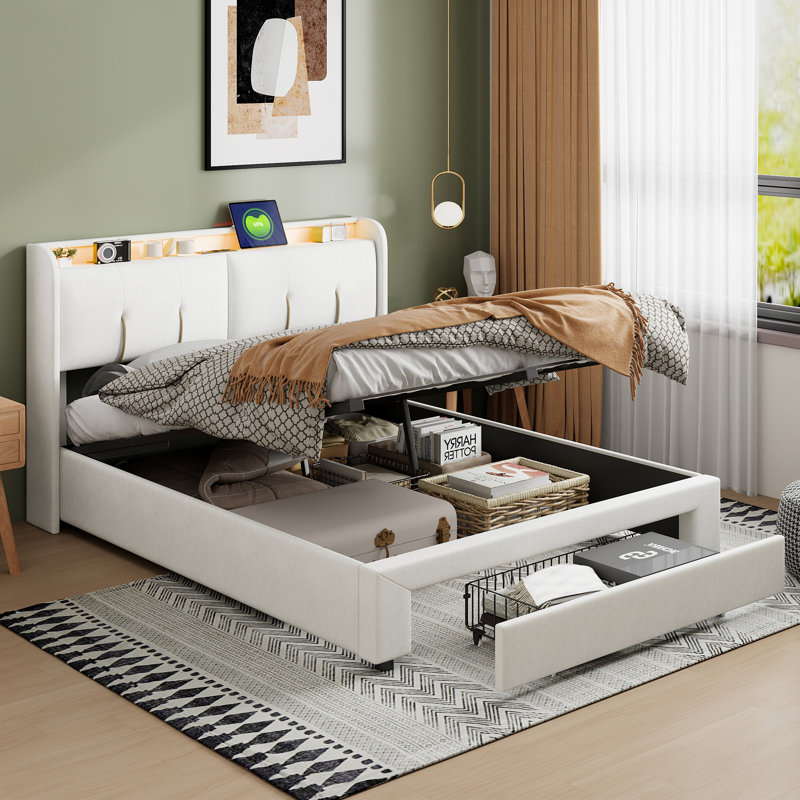 Upholstered Bed, European Kingsize (160 x 200 cm)